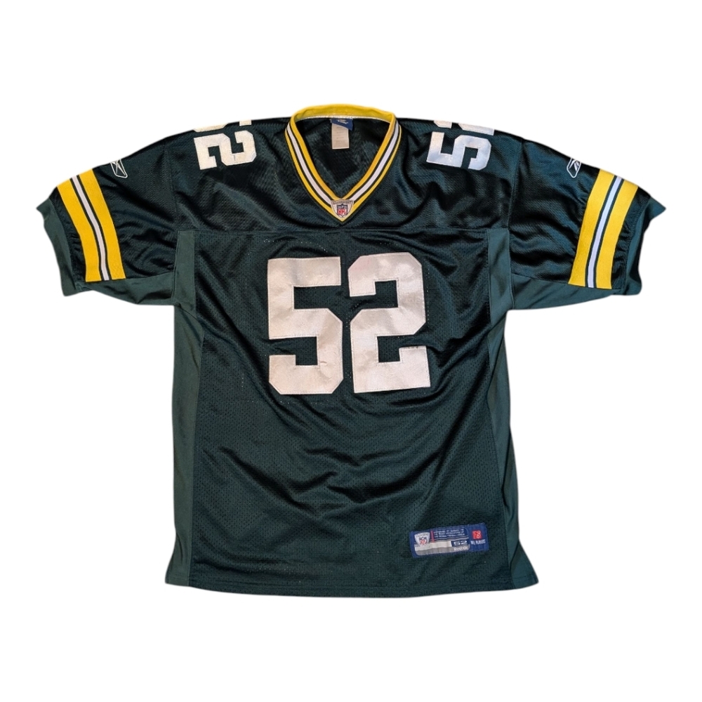 Green Bay Packers Jersey Mens XXL Reebok On Field Clay Matthews 54 NFL